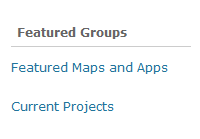 Links to Featured Groups